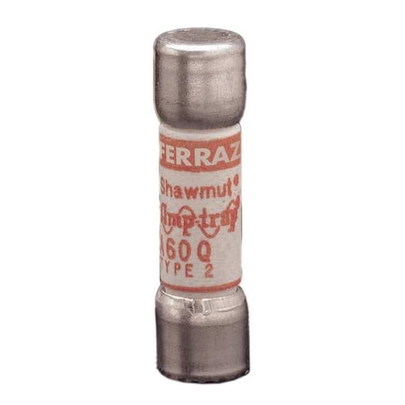 Mersen Semiconductor Fuse, 35A, Fast-Acting, 600V AC, Cylindrical A60Q35-2