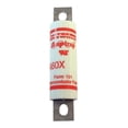thumbnail image 1 of Mersen Semiconductor Fuse, 80A, Fast-Acting, 600V AC, Bolt-On A60X80-4, 1 of 2