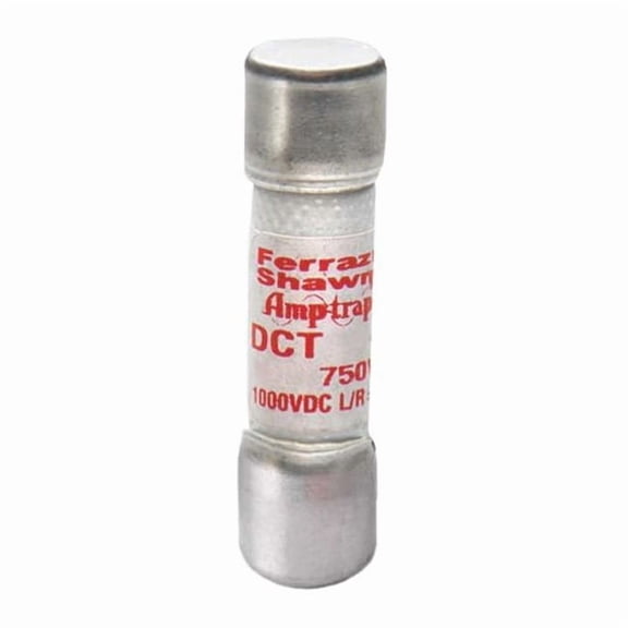 Semiconductor Fuse, 20A, Fast-Acting, 750V AC, Cylindrical DCT20-2