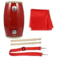 thumbnail image 1 of Mersess Professional Sheepskin Waist Drum Set for Performance and Fun, Handheld Drum for Music and Entertainment, 1 of 10