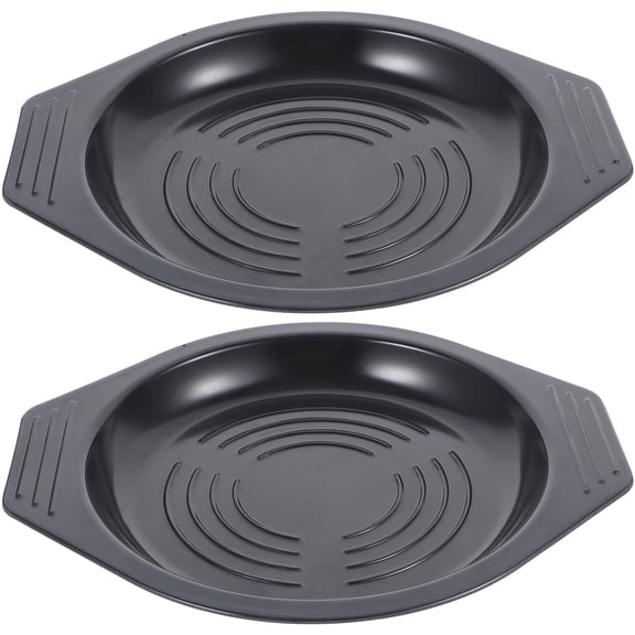 Mersess 2Pcs Casserole Tray Stone Pot Base Heat Insulation Casserole Storage Tray for Restaurant