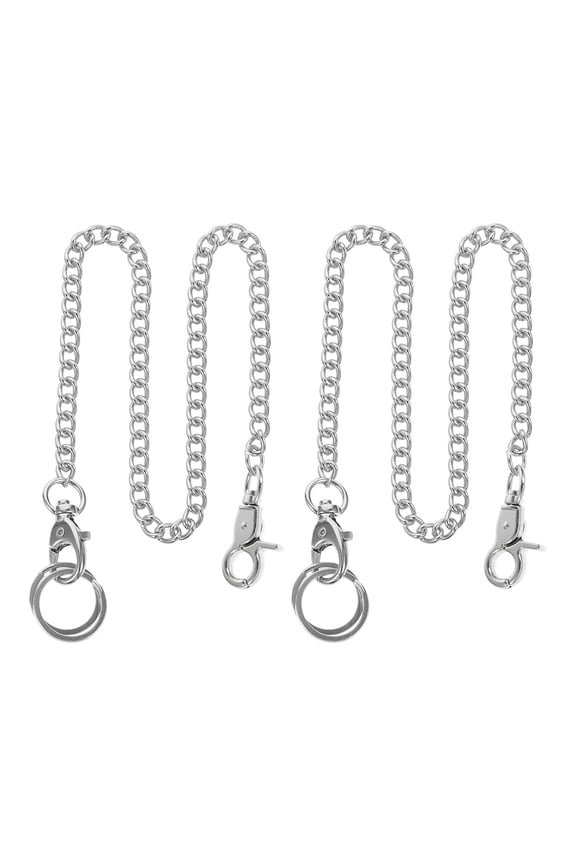 2-Pack Pants Chains for Jeans, Wear-Resistant Pocket Watch Chains, Stylish and Portable Accessory