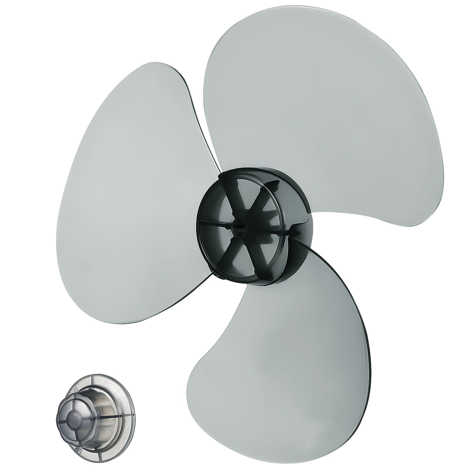 Mersess Fan 3-Leaves Plastic Fan Table Fan for Household Standing ...