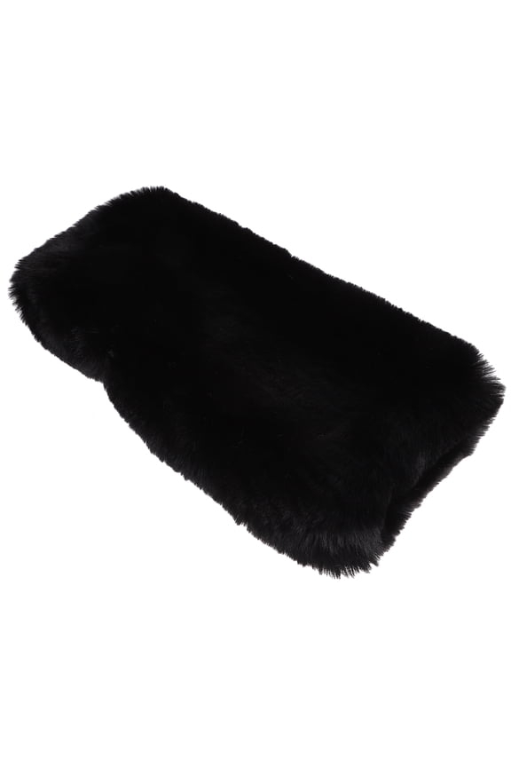 Hand Muffs Luxurious Rabbit Mittens Wrist Hand Warmer for Men