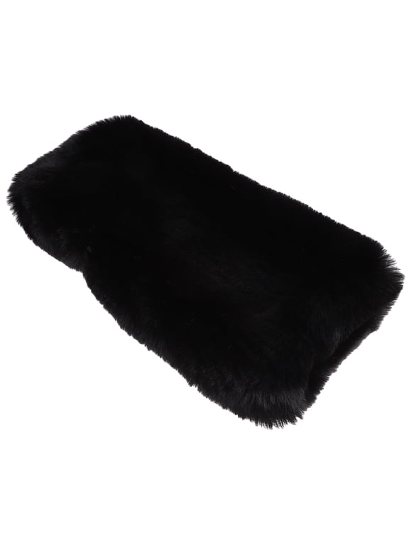 Hand Muffs Luxurious Rabbit Mittens Wrist Hand Warmer for Men