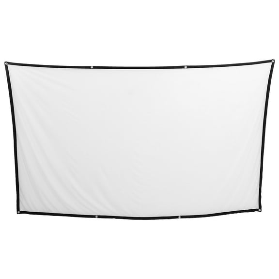 Mersess Portable Indoor Outdoor Projector Screen Fordable 16: 100 inch Movie Screen