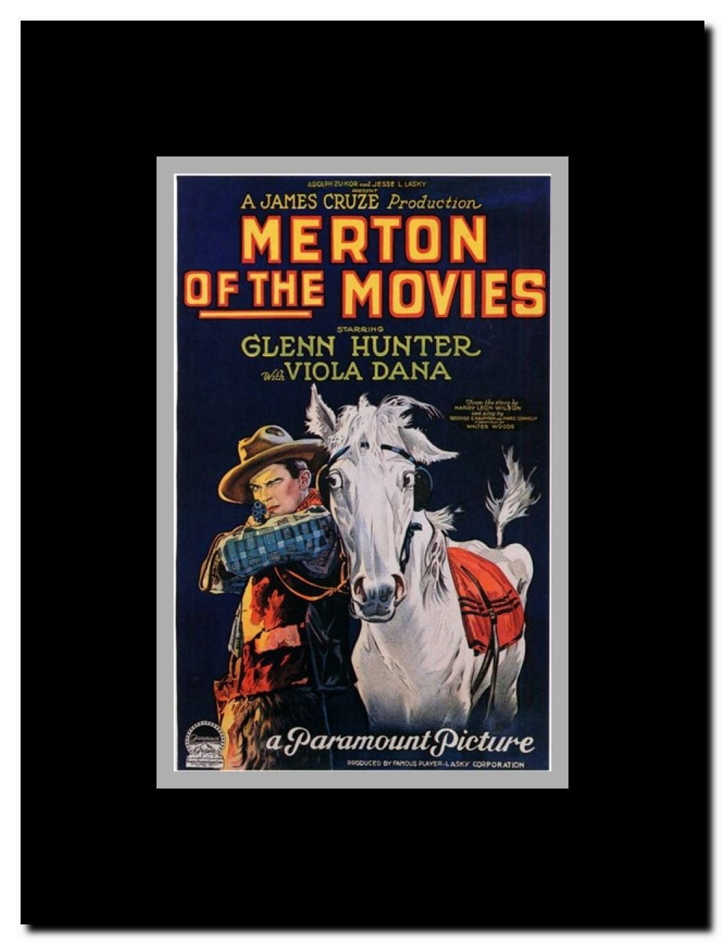 Merton of the Movies Framed Movie Poster