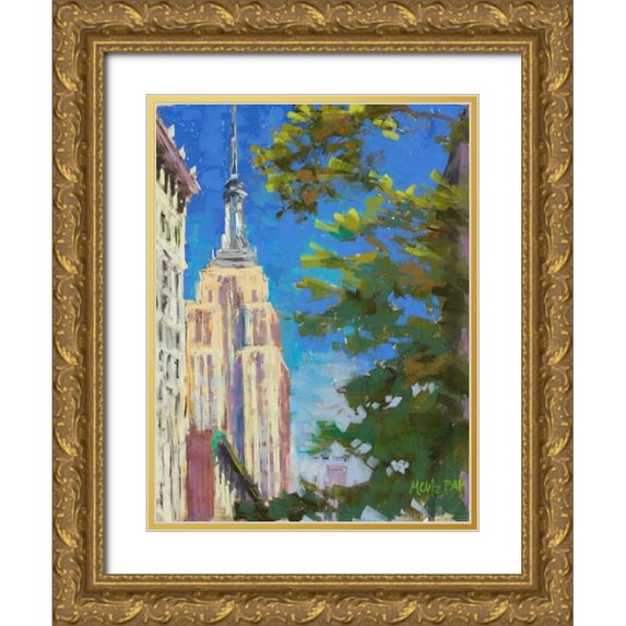 Mertz, Nancie King 15x18 Gold Ornate Wood Framed with Double Matting Museum Art Print Titled - Empire