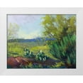thumbnail image 1 of Mertz, Nancie King 18x15 White Modern Wood Framed Museum Art Print Titled - Above San Angelo, 1 of 4