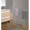 thumbnail image 1 of Mertzon Chrome Metal Towel Rack, 1 of 1