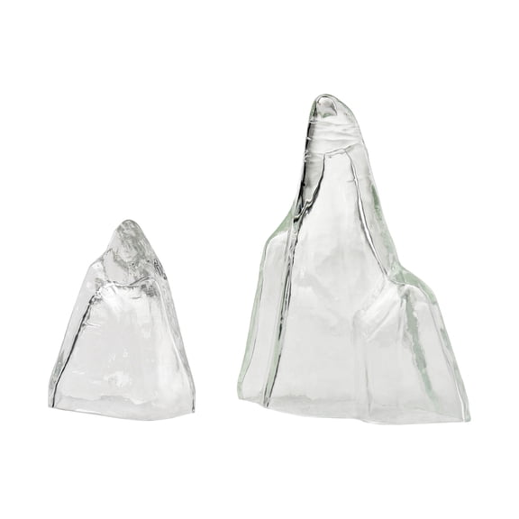 Meru Decorative Object in Clear