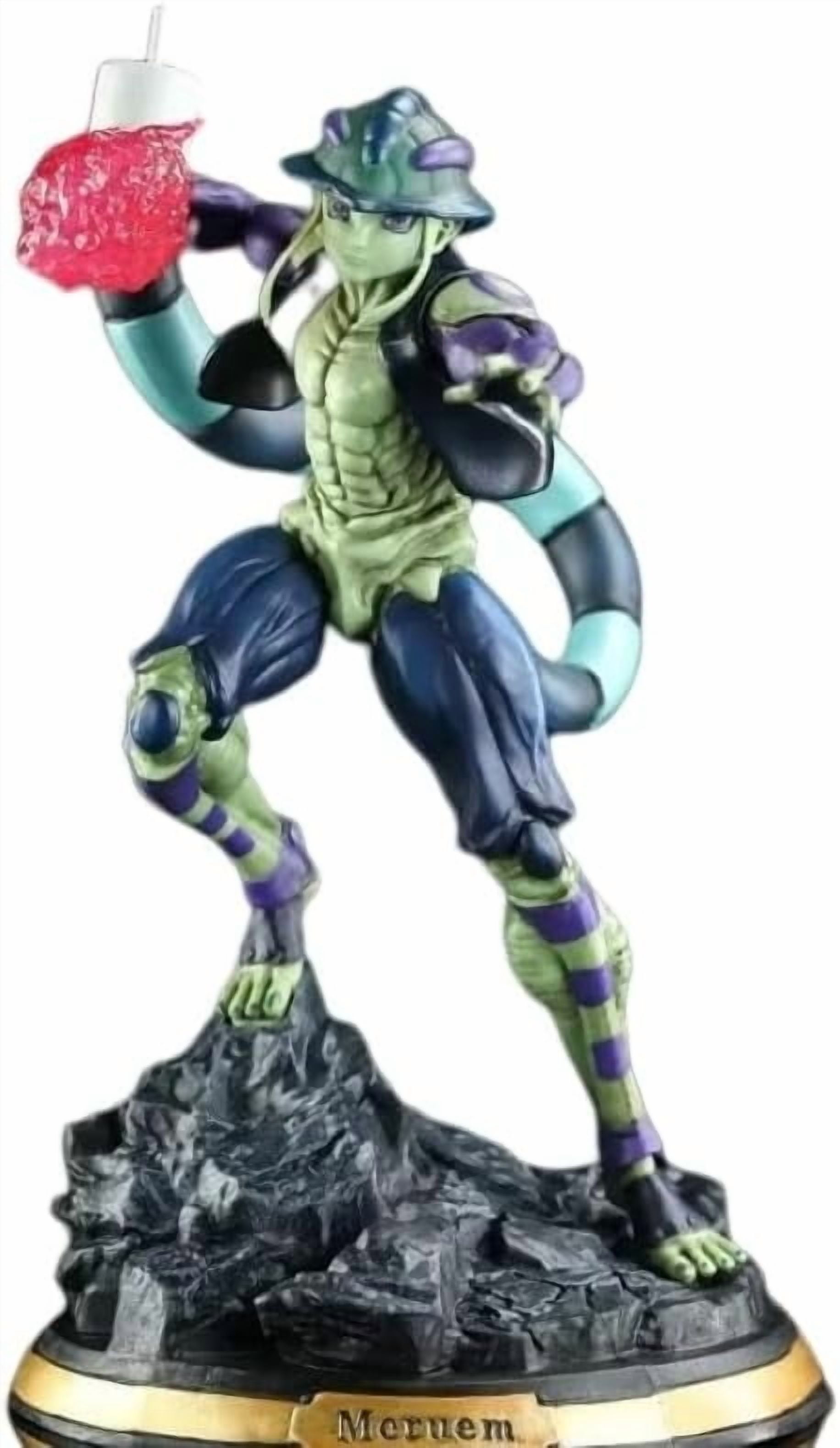Meruem Figure, Standing Meruem Action Figures 26cm/10.2inch Handmade PVC Statues Collectible Souvenirs for Anime Fans Gifts