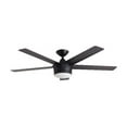 thumbnail image 1 of Home Decorators Merwry 48 in. Integrated LED Indoor Matte Black Ceiling Fan-NOB, 1 of 6