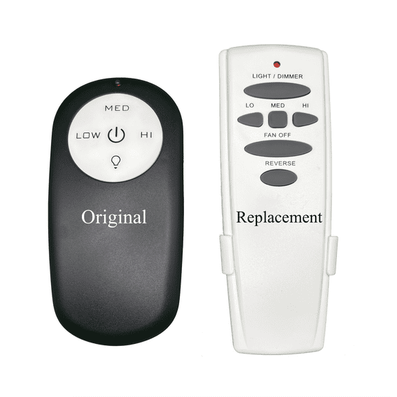 Merwry DL-4112T-02 Fan Remote Control Replacement for Home Decorators Ceiling Fans 2A767-DL-4112T-01 28865-DL4112T W/Reverse Function by MFP