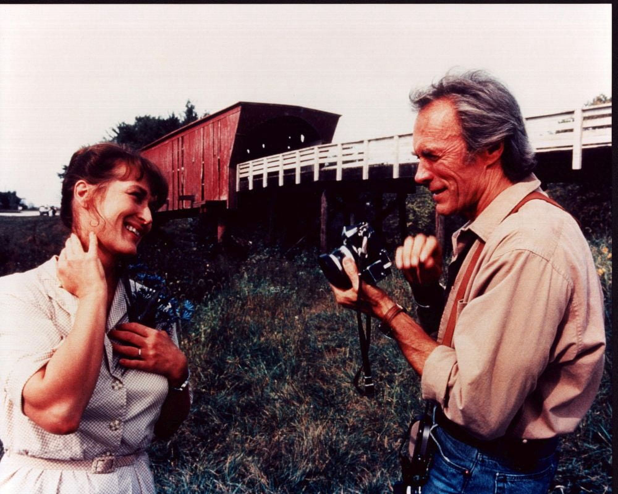 Meryl Streep And Clint Eastwood In The Bridges Of Madison County Photo