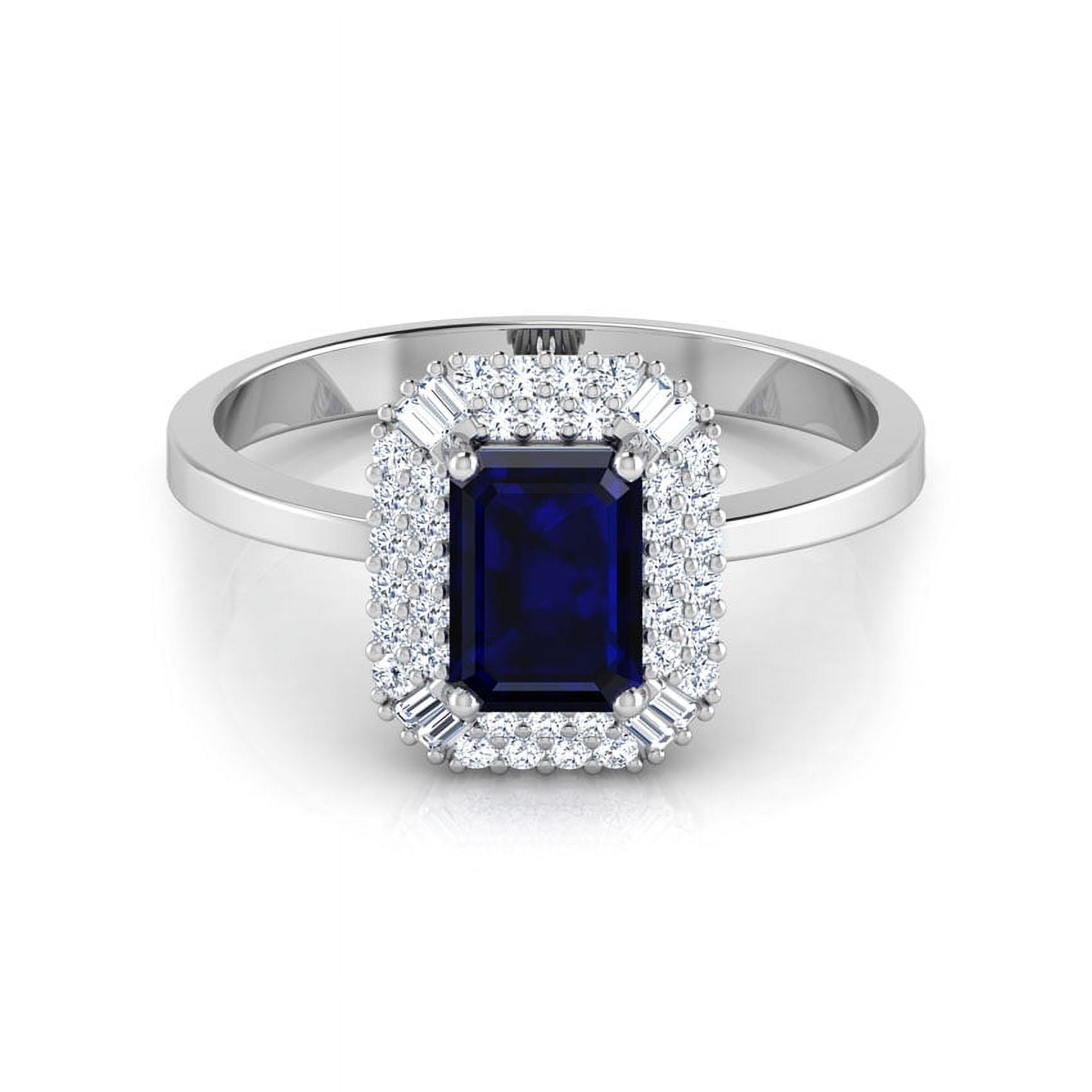 Meryn Jewelry 1.57 Ct Moissanite Engagement Ring for Women - Elegant ...
