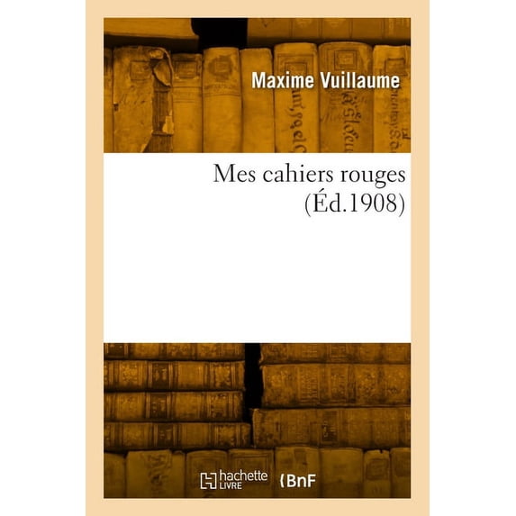 Mes Cahiers Rouges (Paperback)