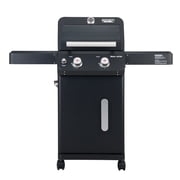 Monument Grills Mesa 2-Burner Propane Gas Grill with Clear View Lid and LED Control, Black