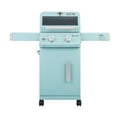 thumbnail image 1 of Monument Grills Mesa 2-Burner Propane Gas Grill with Clear View Lid and LED Controls, Green, 1 of 8