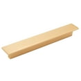 thumbnail image 1 of Mesa Cabinet Pull, 128 Millimeters, Satin Brass by Stone Harbor Hardware, 1 of 2