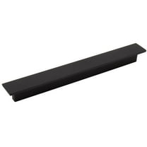 Mesa Cabinet Pull, 160 Millimeters, Matte Black by Stone Harbor Hardware