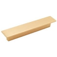 thumbnail image 1 of Mesa Cabinet Pull, 3 Inches, 96 Millimeters, Satin Brass by Stone Harbor Hardware, 1 of 2