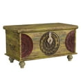 thumbnail image 1 of Mesa Carved Wood Trunk Coffee Table, 1 of 7