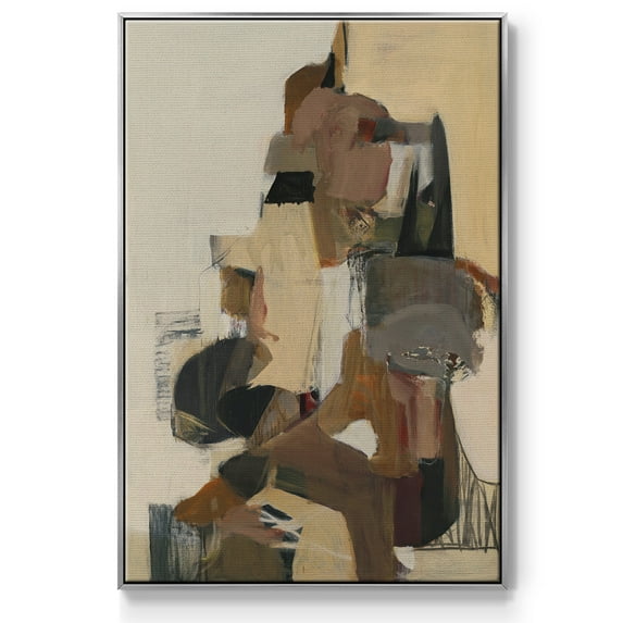 Mesa Grande Framed Premium Gallery Wrapped Canvas - Ready to Hang - 17 x 25 - Silver Floating Frame