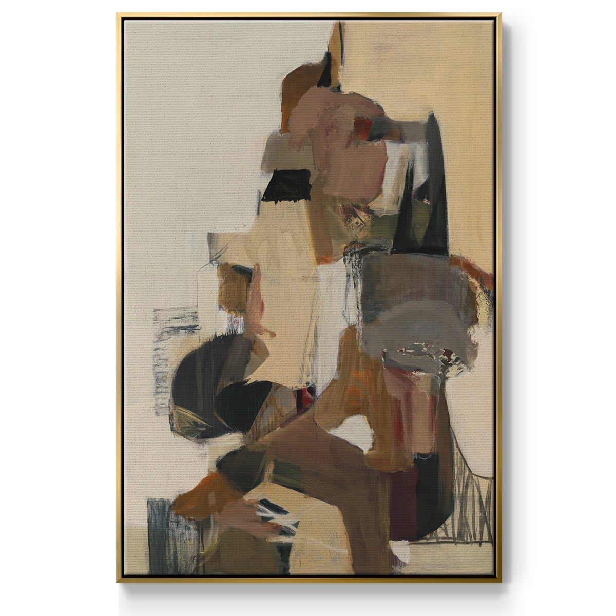 Mesa Grande Framed Premium Gallery Wrapped Canvas - Ready to Hang - 27 x 41 - Gold Floating Frame