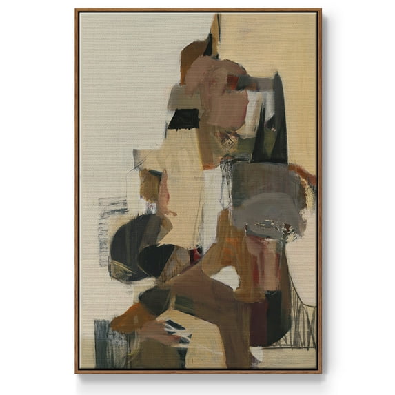 Mesa Grande Framed Premium Gallery Wrapped Canvas - Ready to Hang - 27 x 41 - Walnut Floating Frame