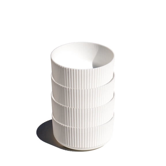 Mesa PP Serving Bowl - White - 6.1" - Set of 4