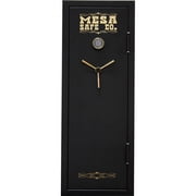 Mesa Safe 14-Gun MBF5922E Fire Resistant Safe with Lock, Black