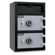 Mesa Safe 3.6 cu. ft. Cash Depository Safe with Dual Doors Stacked, MFL3020EE
