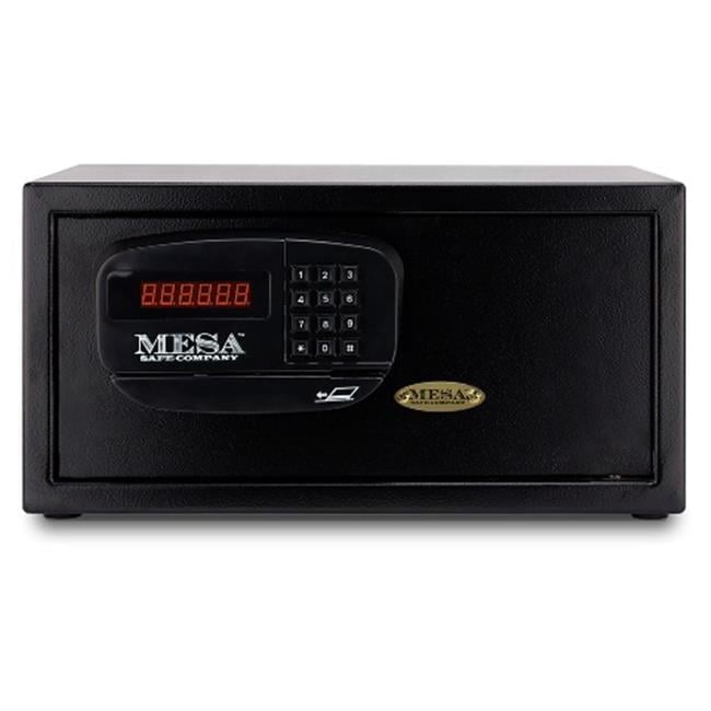 Mesa Safe  Hotel Safe with Card Swipe, Black