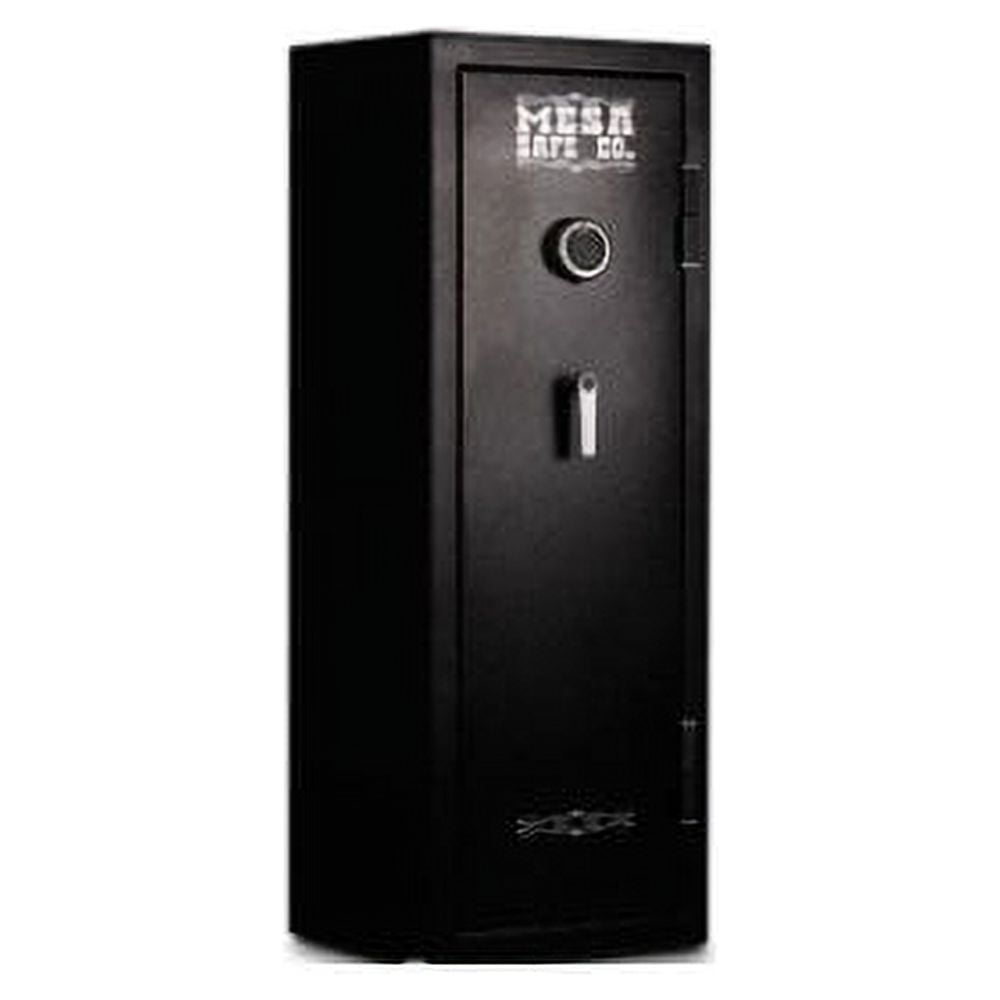 Mesa 6.6 cu ft Black Steel Fireproof and Waterproof Safe