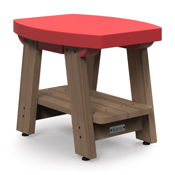 Mesa Side Table - Red