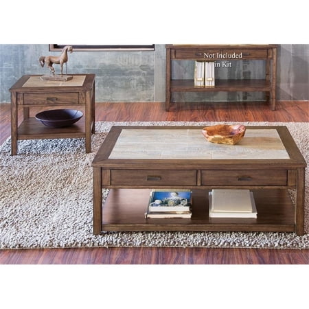 Mesa Valley Medium Brown 3 Piece Set (1-Cocktail 2-End Tables)