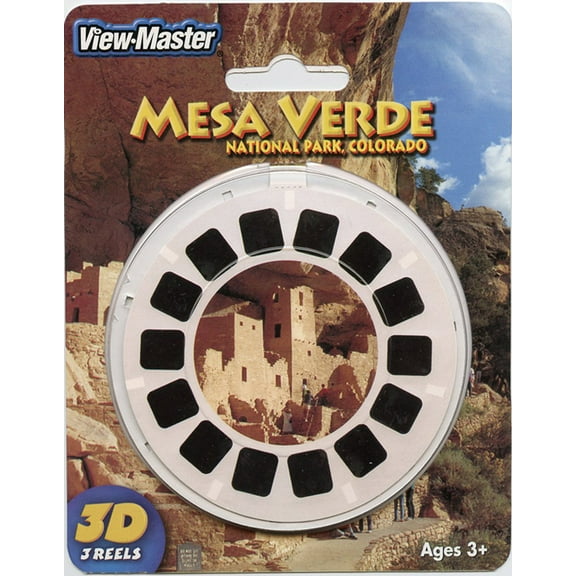 Mesa Verde National Park - Classic ViewMaster Scenic 3 Reels Set