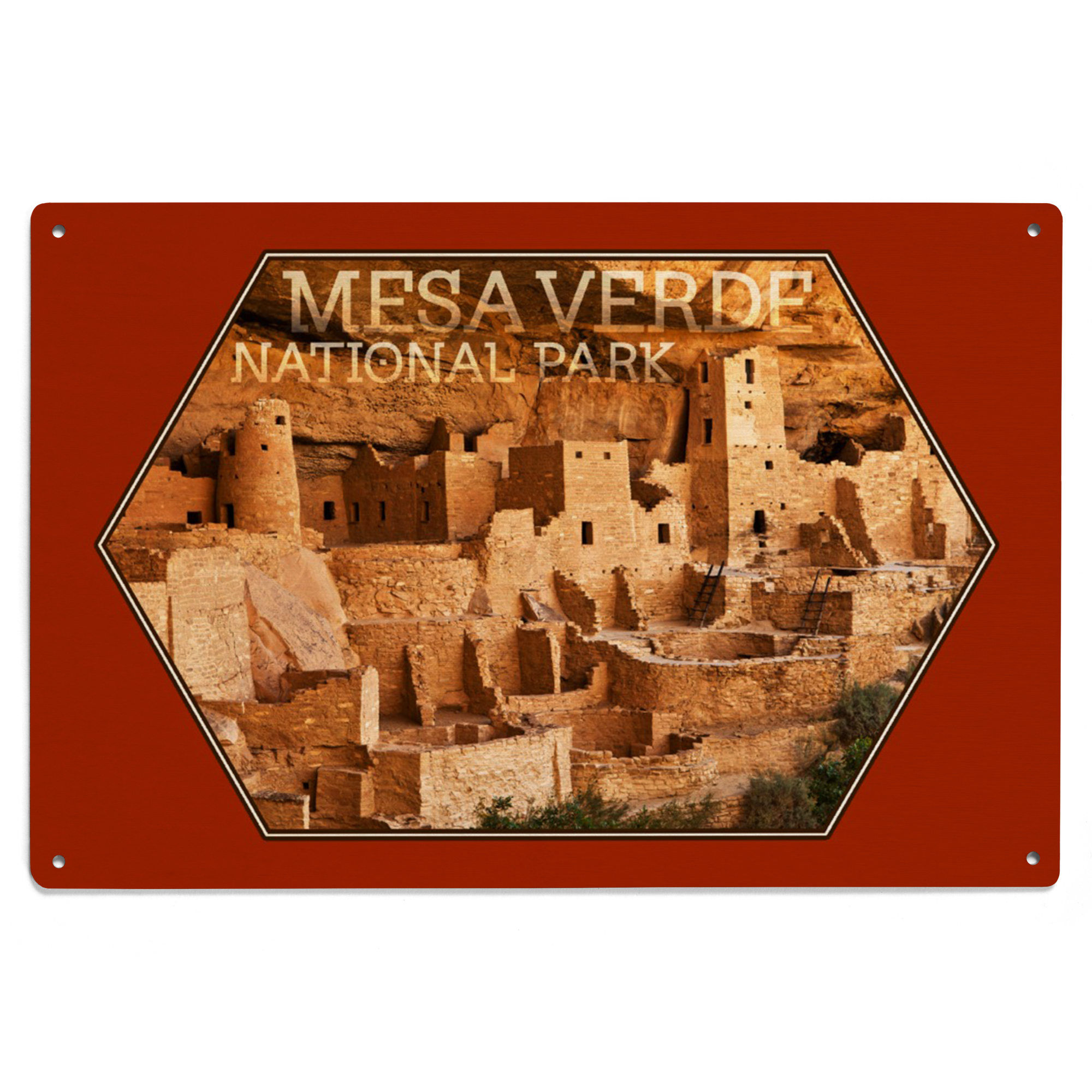 Mesa Verde National Park, Colorado, Cliff Palace, Contour, Photograph ...