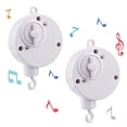 thumbnail image 1 of MesaSe 2 pcs Crib Bell Lullaby 1 Piece Music Ringer Mechanical Music Bed Bell Spring Up Chain Toy, 1 of 7