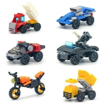 MesaSe Building Blocks Car Toys, Best Learning and Roleplay STEM Toy Gift for Boys and Girls Age 6 (140 Pieces)