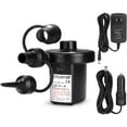 thumbnail image 1 of MesaSe Electric Air Pump Portable Quick-Fill Pump 110V AC / 12V with 3 Nozzles Perfect Inflator/Deflator Pumps for Home, Camping, Inflatable Cushions, Air Mattress Beds, Boats, 1 of 9