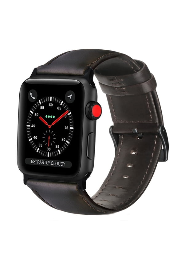 Genuine Leather Apple Watch Band For iWatch 3 2 1 38/40mm