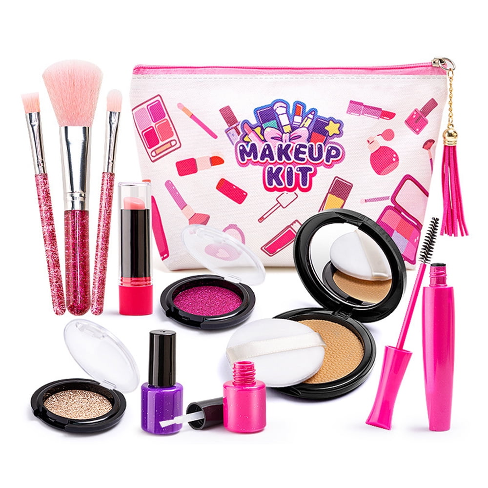 MesaSe Kids Makeup Kit for Toddlers,Washable Play Makeup Toy Set for