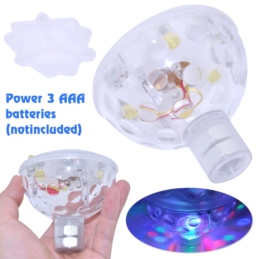 MesaSe LED Disco Light Pool Light Water Drift Lamp Underwater Glow Show ...