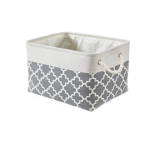 MesaSe Large Playfully Printed Fabric Foldable Storage Box: The Ultimate Organizer for Toy Clothes and books