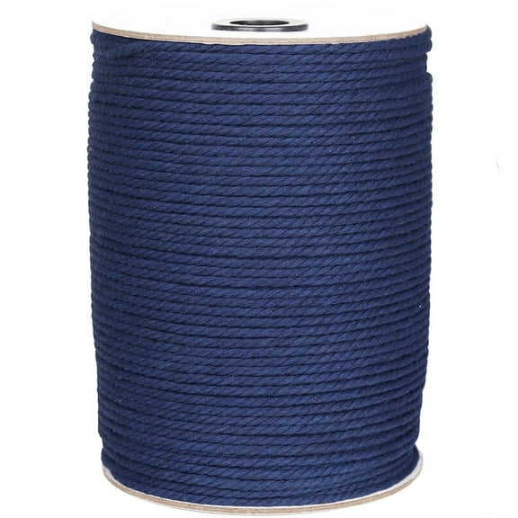 MesaSe Macrame rope Braided colored cotton rope cotton rope handmade macrame woven tapestry bundled decorative rope(3MM-100M)