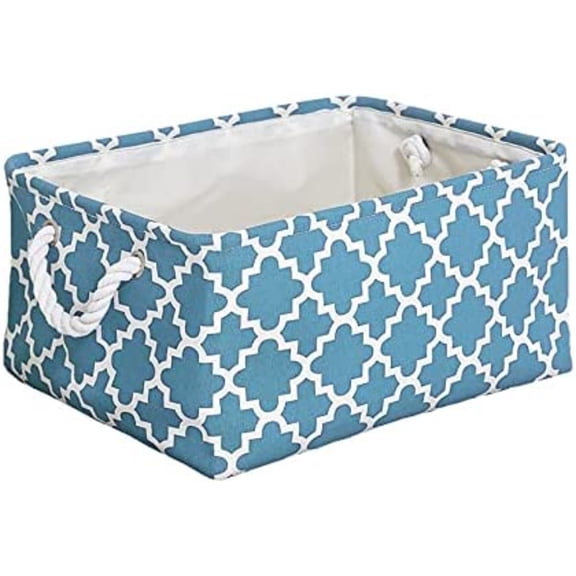 MesaSe Medium - 36X27X17 CM Premium Fabric Storage Box: Stylish EVA-Lined Cosmetic and Household Sundries Organizer for Neat and Tidy Spaces!