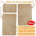 thumbnail image 1 of MesaSe Natural Dish Sponge Pack 3 Vegetable Scrubber for Kitchen 100% Loofah Plant Cellulose Scouring Pad Biodegradable Compostable Dishwashing Zero Waste Luffa Loofa Loufa Lufa, 1 of 6