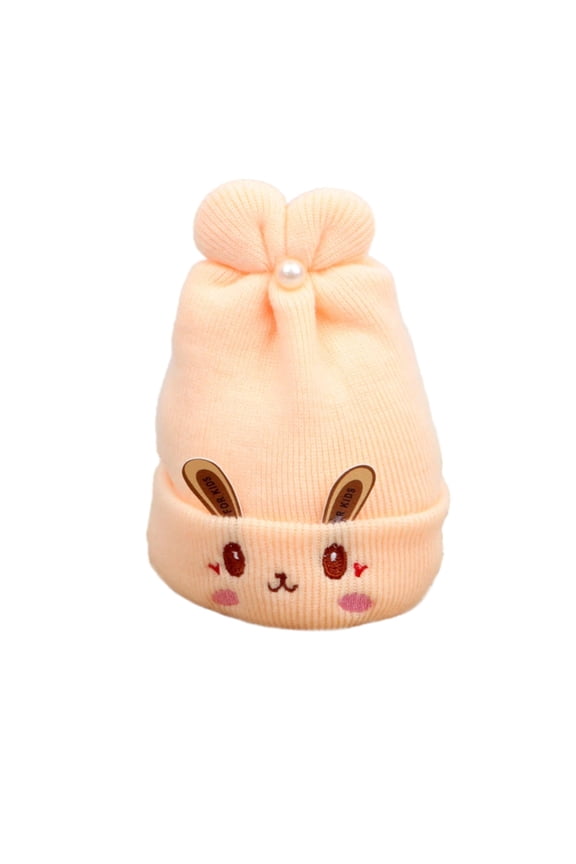 Newborn Girl&Boy Hats Baby Soft Warm Crochet Knit Cartoon Beanie Cap Cute Baby Hats for 0-6 Months Baby Winter Hat for Kids